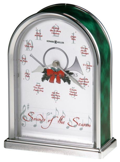 Howard Miller Christmas Songs Table Clock