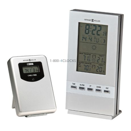 Howard Miller Weather Sentinel LCD Alarm Clock