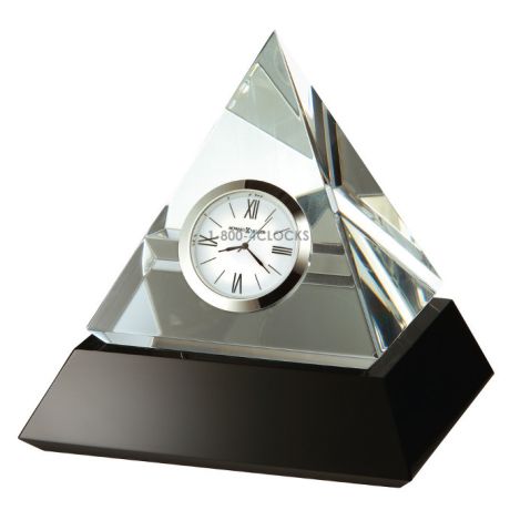 Howard Miller Crystal Pyramid Clock