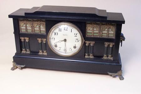 Antique Ingraham Mantel Clock Palace Model