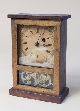 Miniature Antique Cottage Mantel Clock