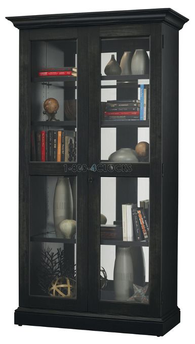 Howard Miller Lennon Ii Collectors Cabinet Floor At 1 800 4clocks Com