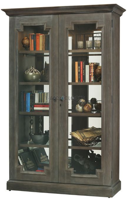 Howard Miller Desmond Collectors Cabinet-Floor