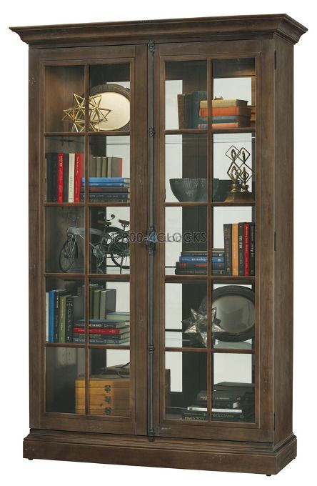 Howard Miller Clawson Collectors Cabinet-Floor