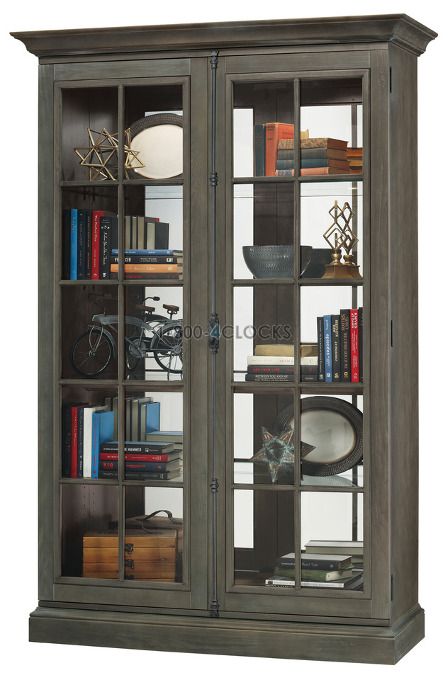 Howard Miller Clawson III Collectors Cabinet-Floor