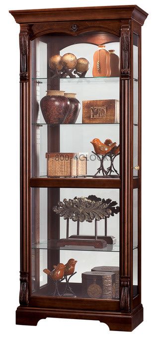 Howard Miller Bernadette Collectors Cabinet-Floor