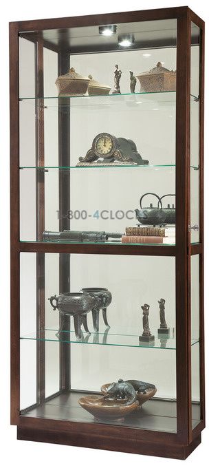 Howard Miller Jayden Collectors Cabinet-Floor