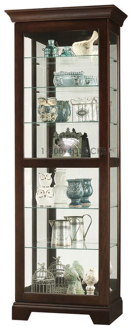 Howard Miller Martindale II Collectors Cabinet-Floor