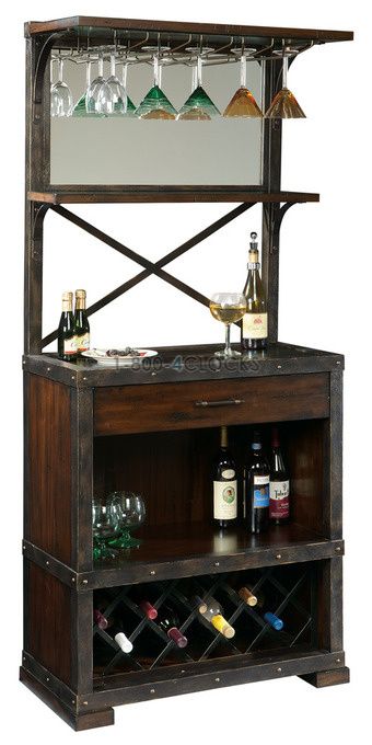 Howard Miller Red Mountain Wine and Bar Cabinet