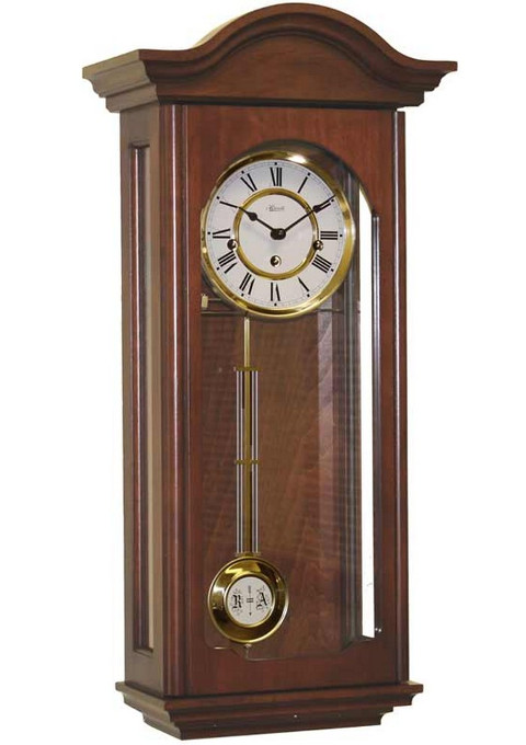 Hermle Brooke Wall Clock in Cherry