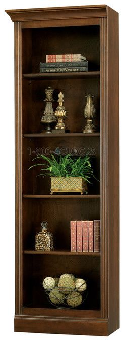 Howard Miller Oxford Left Return - Saratoga Cherry Curio Cabinet