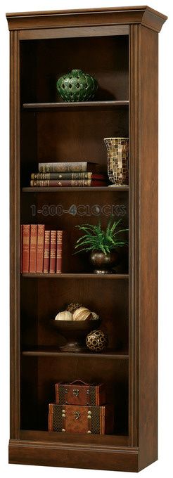 Howard Miller Oxford Right Return - Saratoga Cherry Bookcase