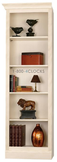 Howard Miller Oxford Left Return - Antique Vanilla Bookcase