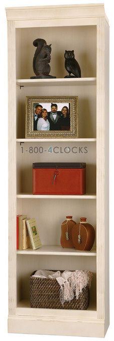 Howard Miller Oxford Bunching - Antique Vanilla Bookcase