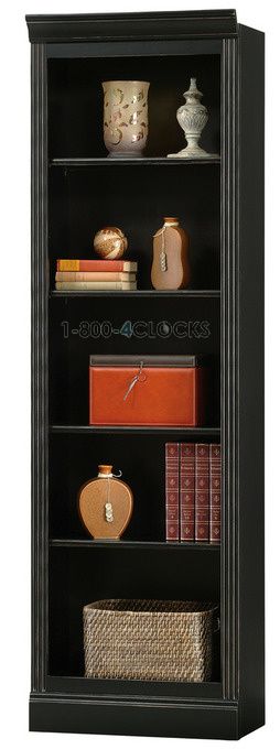Howard Miller Oxford Bunching - Antique Black Bookcase