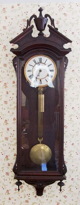 George Jones Clock Company Pinwheel Regulator Clock