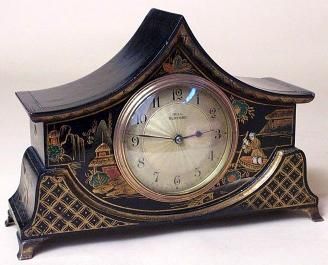 Miniature John Bull English Mantle Clock Made for China