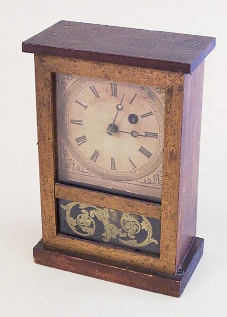 Miniature Cottage Clock - Connecticut Maker