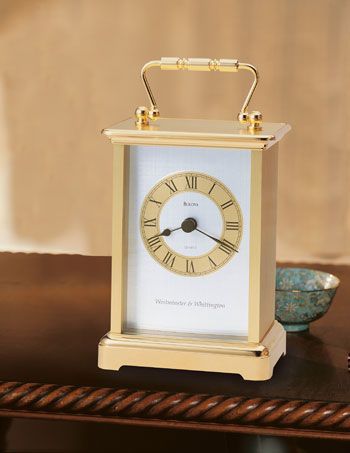 Bulova Essex Tabletop Clock