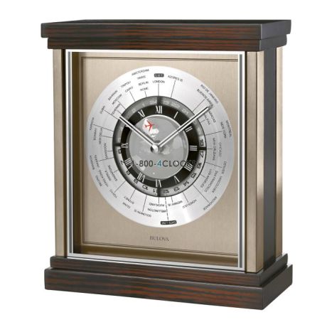Bulova Wyndmere World Times Clock