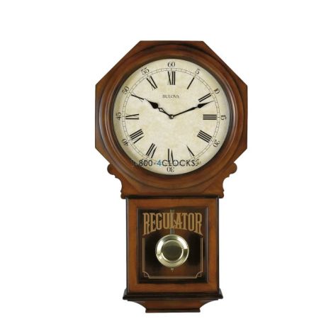 Bulova Ashford Regulator Wall Clock