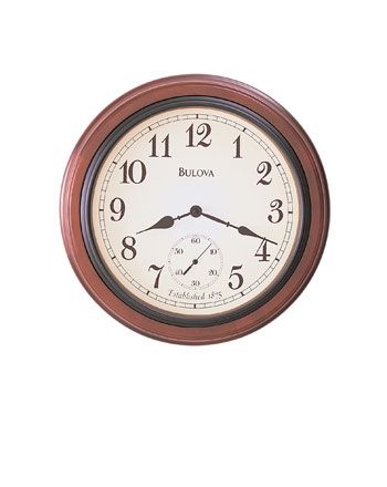 Bulova Richmond Wooden Wall Clock Collection