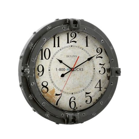 Bulova Navigator Nautical Wall Clock