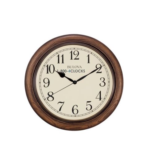 Bulova Oakbrook Gallery Wall Clock