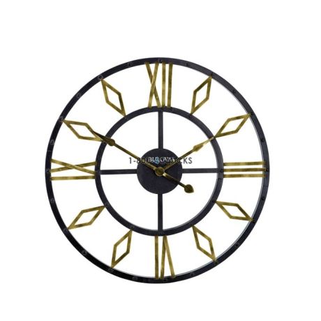 Bulova Diamond Gallery 36 inch Wall Clock