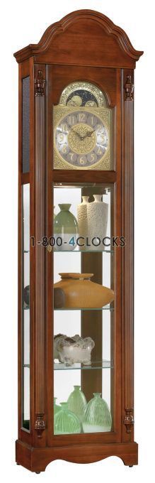 Ridgeway Clarksburg Curio Grandfather Clock