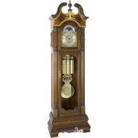 Hermle Castleton Walnut Tubular Grandfather Clock