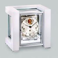 Kieninger Tetrika White Tourbillon Clock