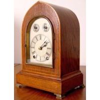 MINI Antique Winterhalder Hoffmeier Bracket Clock