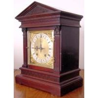 Antique Winterhalder Hoffmeier Bracket - Mantel Clock