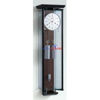 Kieninger Graham Glass Panels Black Wall Clock