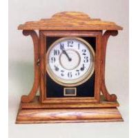 Ingraham Oak Antique Mantel Clock