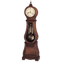 Circular Top Grandfather Clock with a Twist - A Spike