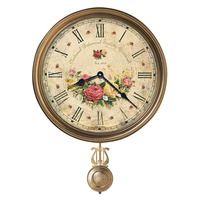 Howard Miller Savannah Botanical VII 15 inch Wall Clock