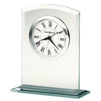 Howard Miller Medina Glass Alarm Clock