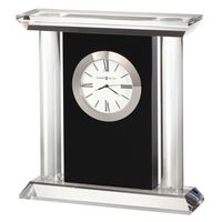 Howard Miller Colonnade Glass Desk Clock