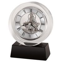 Howard Miller Fusion Skeleton Desk Clock