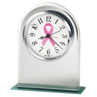 Howard Miller Hope Pink Ribbon Desk Clock