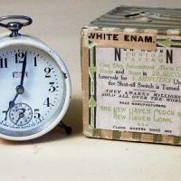 New Haven Junior Tattoo Mini Antique Alarm Clock