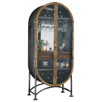 Howard Miller Boilermaker Wine and Bar Cabinet