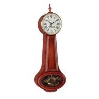 Hermle Colonial Banjo Elegant Cherry Wall Clock