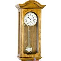 Hermle Brooke Wall Clock in Oak