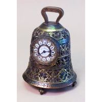 J.E.Caldwell Cast Brass Bell Clock