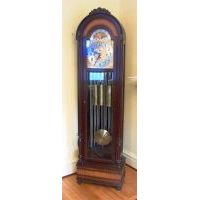 Herschede Triple Chime with Moonphase 9 Tube Grandfather Clock