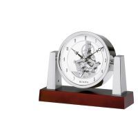 Bulova Largo Skeleton Desk Clock