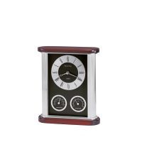 Bulova Executive Mantel Weather Clock